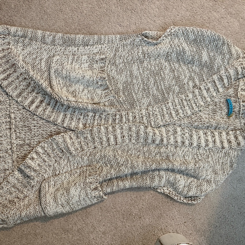 Alice + Olivia Cream Knit Cardigan
